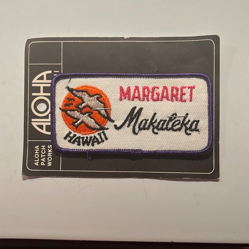🌴Vintage Margaret,, Makaleka Hawaii Patch